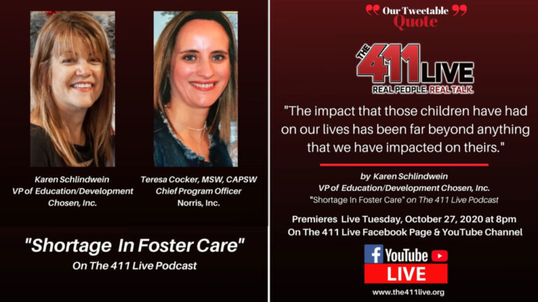 The Wisconsin Foster Care Shortage - The 411 Live