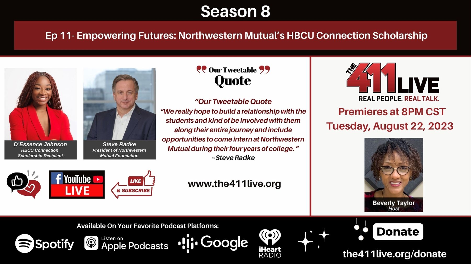 S8 Ep 11 - Empowering Futures Northwestern Mutual’s HBCU Connection